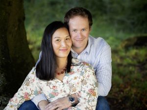 couples portrait by family photographer Hampshire